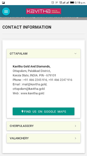 KAVITHA GOLD SCHEME CUSTOMER A Screen 3