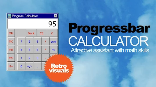 Progressbar Calculator - retro