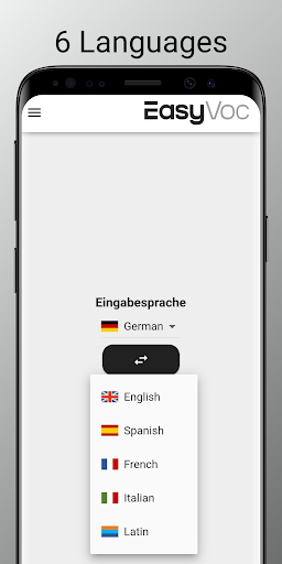 EasyVoc: Learn vocabulary Screen 2