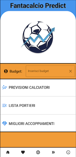 Android application Fantacalcio predict Lite screenshort