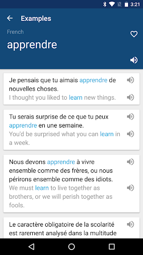 French English Dictionary Screenshot 3 - AppWisp.com