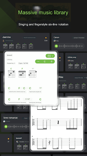 Guitar - tuner, guitar tabs Screen 3