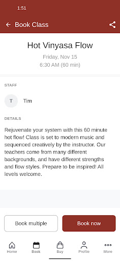 Hot Yoga Downtown Albuquerque Screenshot 3 - AppWisp.com