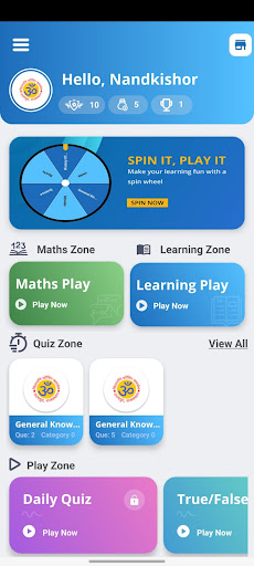 Android application Om Chintamani Quiz screenshort