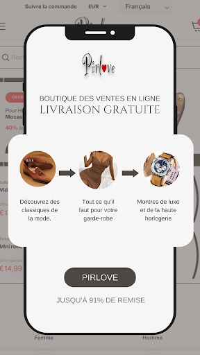 Android application Pirlove screenshort