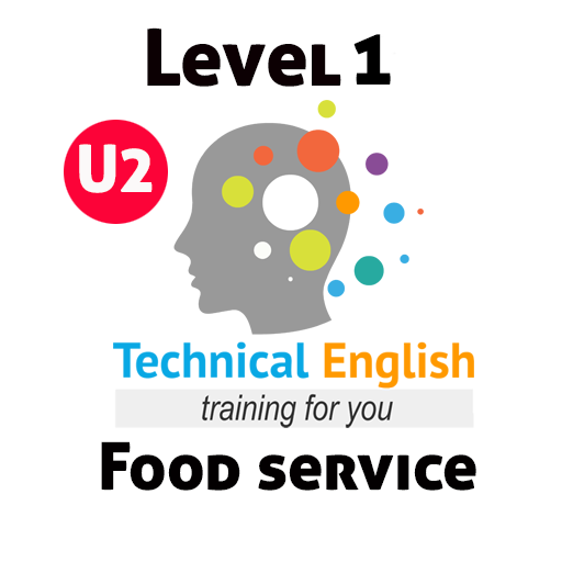 TE4U Level 1 Food service U2 logo