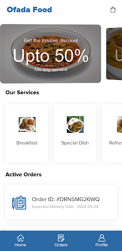 Android application Ofada Kitchen screenshort