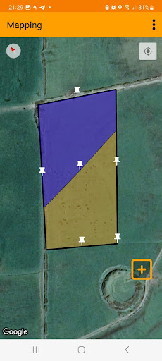 Android application GeoFarming App screenshort