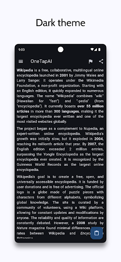 OneTapAI: Save time with AI screenshot 4