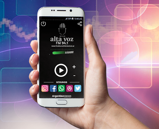 Android application Radio FM Alta Voz screenshort