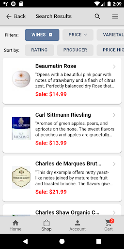 BottleBargains Screen 3