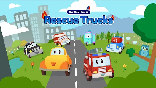 Car City Heroes: Rescue Trucks