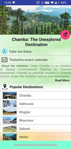 Android application Chalo Chamba screenshort