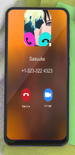 sasuke uchiha call simulato Screen 2