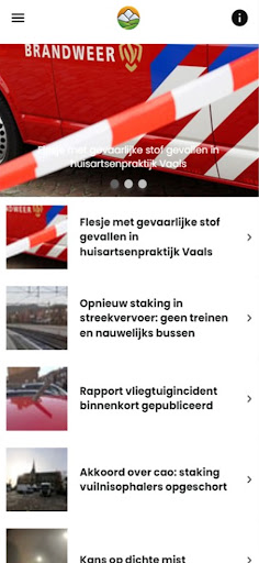 Android application Heuvelland Vandaag screenshort