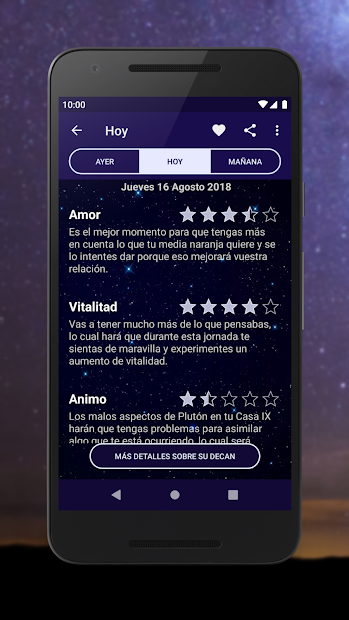 Captura 4 Horóscopo Virgo & Astrología android