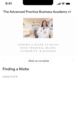 App screenshot
