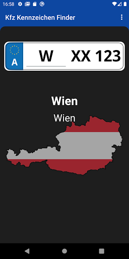 Kfz Kennzeichen Finder Screen 2