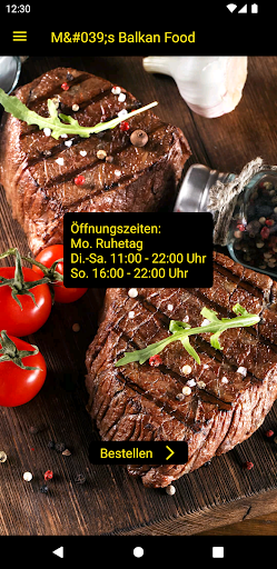 Android application M's Balkan Food screenshort
