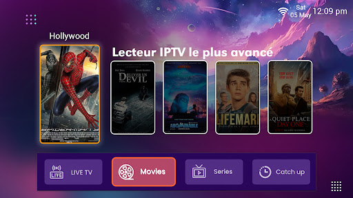 Aperçu de l'application