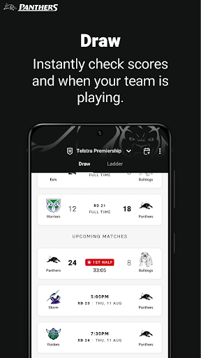 Screenshot of Penrith Panthers