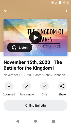 Heartland Free Church Screen 3