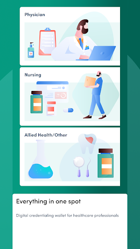 Android application Medentials screenshort