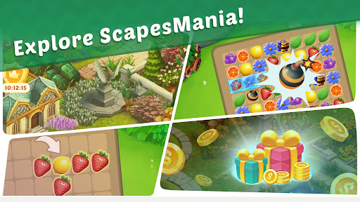 Android application ScapesMania screenshort