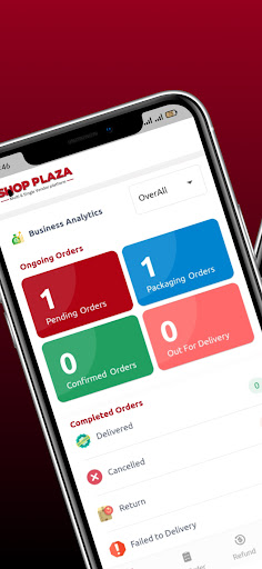 Android application Shopplaza Seller App screenshort