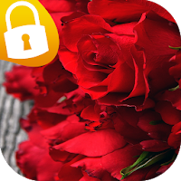 Roses Passcode Lock Screen