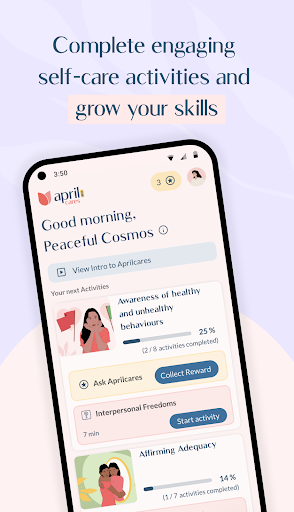 April Cares - Womens Selfcare Screen 2