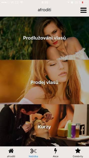 AFRODITI Hair salon Screen 2