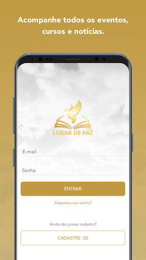 Android application Igreja Lugar de Paz screenshort