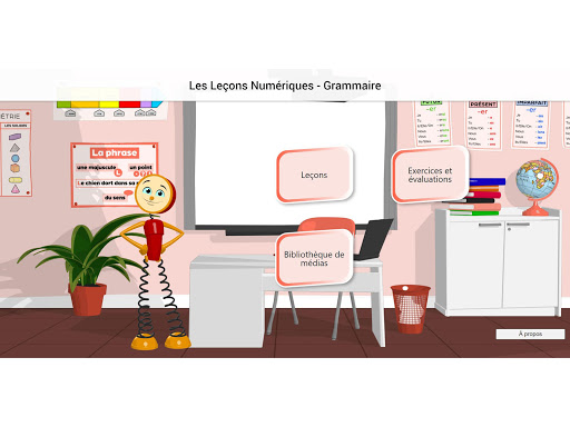 Android application LN - Grammaire CM screenshort
