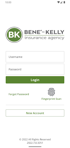 Android application Bene-Kelly Insurance Agency screenshort