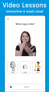 Sign Language ASL Pocket Sign