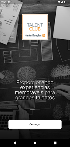 Android application Talent Club screenshort