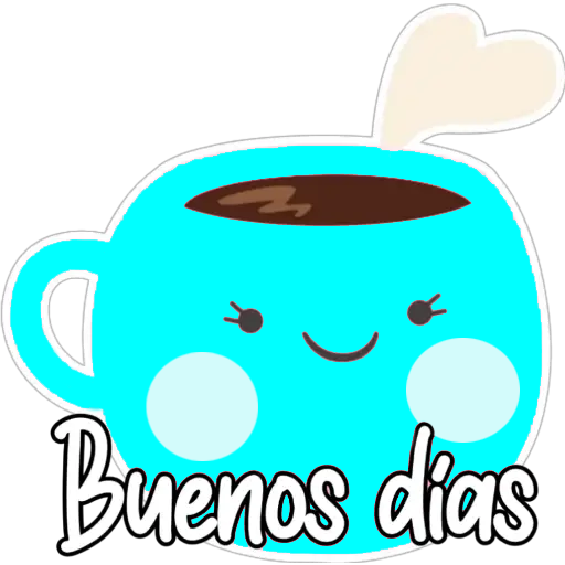 Animadas buenos días Stickers