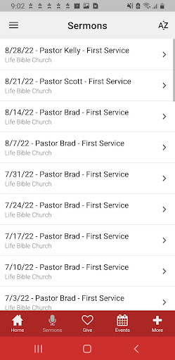 Life Bible Church Screen 3