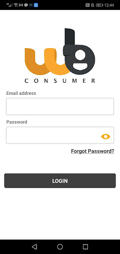 Android application WeBill Consumer screenshort