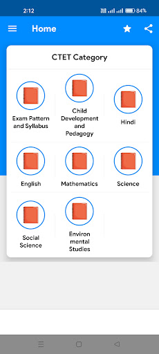 Android application CTET Notes, PYQs Practice Sets screenshort