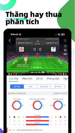 Bet Score-Tỷ số Bóng đá Live Screen 2