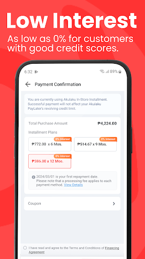 Akulaku PayLater Screenshot 4 - AppWisp.com