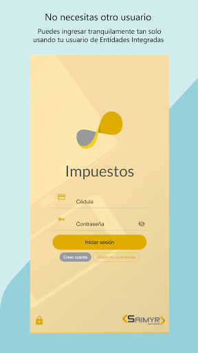 Android application Impuestos Integrados screenshort