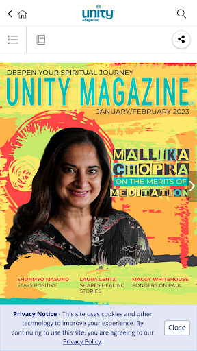 Android application UNITY Magazine screenshort