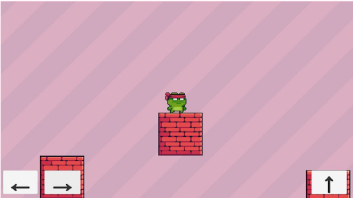 Ninja žába - parkour hra Screen 2
