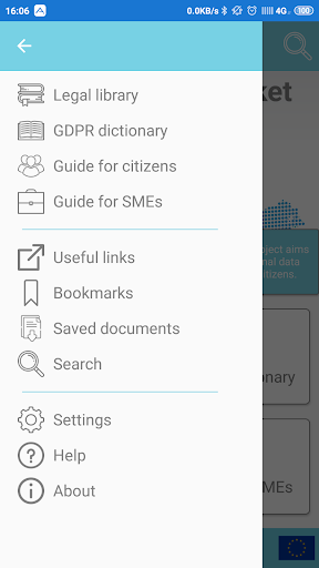 GDPR in your pocket Screen 2