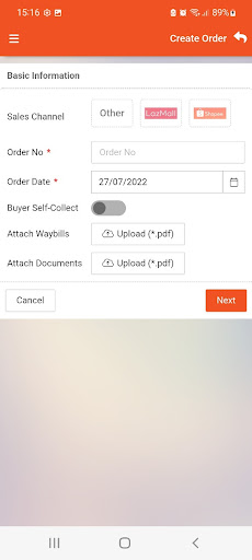 Huper Fulfillment Screen 3