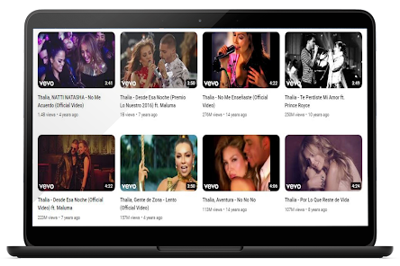 Screenshot 1 Thalia Songs android