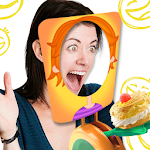 Cover Image of ダウンロード Cake on face antistress Prank 3.2 APK